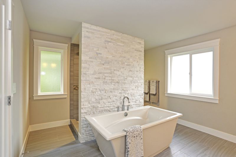 Renovation with New Bathtub